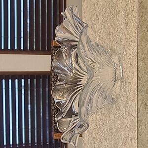 Cambridge Art Deco 12 inch round Footed bowl